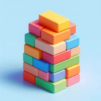 Bricks Sort : Construction 3D