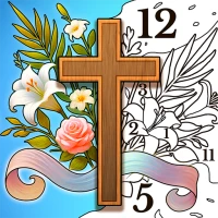 Color my Bible-Paint by number