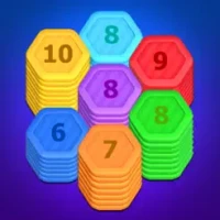 Hexa Stack: Color Sort Puzzle