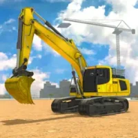 Modern Construction Excavator