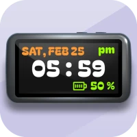 Digital Study Table Clock