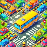 Bus Jam Parking Puzzle