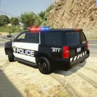 Police Van Driver Games Chase