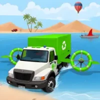 Ocean Trash Truck Cleanup