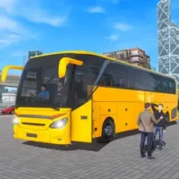 Real Modern City Bus Driving