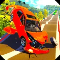 Road Bump Car Crash Beam Drive
