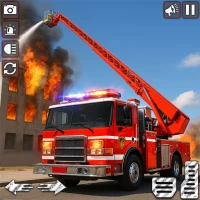 US Firefighter Rescue Truck 3d