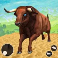 Angry Bull Attack Fight Game