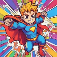 Superhero Coloring Pages