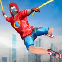 Electra Rope Superhero Fighter