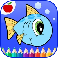 Ocean Animals Coloring Book
