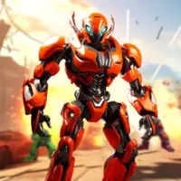 Robot Car War Transform Fight