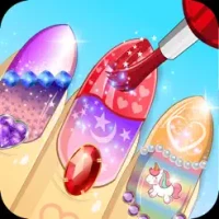 Nail salon design &amp; pedicure