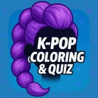 Kpop Quiz &amp; Coloring Game