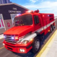Fire Truck Firefighting Rescue