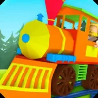 3D Toy Train - Kids Train Game