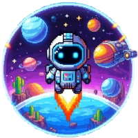 Pixel-Space Idle Game
