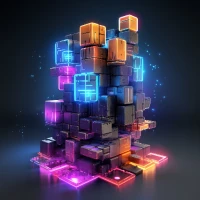 Blockout 3D Tetris Puzzle Game