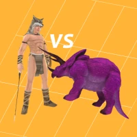 Merge Dinosaurs People Battle