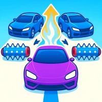 Merge Car Run - Evolution Race