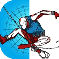 Spider Super Hero Coloring man