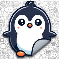 Sticker Puzzle - Coloring Book