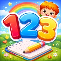 123 Numbers Game:Count & Trace