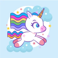 Unicorn Coloring Book