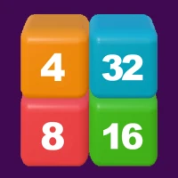 2048 Blocks 3D - Merge Numbers