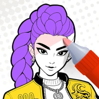 Idol Coloring ASMR Master