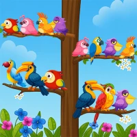 Birds Color Sort: Puzzle Game