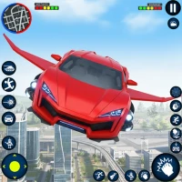 Flying Car Robot Game