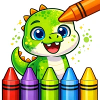 Dino Coloring Book: Kids Games