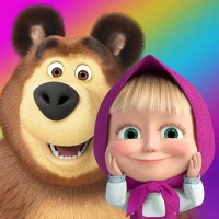 Masha and the Bear Magic Color