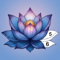 Calm Color: Color by Number