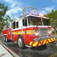 Fire Truck Firefighter Squad