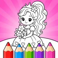 Princess Coloring Book Game