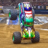 Monster Truck Stunt Car Games