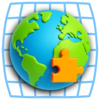 MAPAQ: Map Puzzle & Quiz Pack