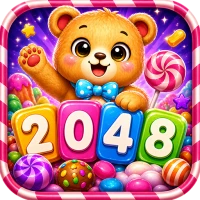 Candy 2048 : Merge Puzzle Game