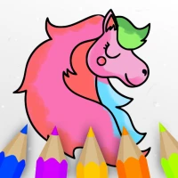 Cute Unicorn Coloring