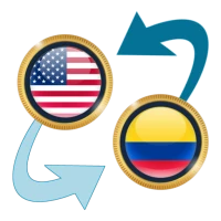 US Dollar to Colombian Peso