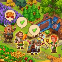 Vikings Dragon Farm Village
