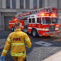 Fire Truck Game Firefighter 3D