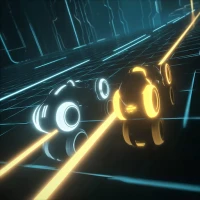 Neon Rider Chase