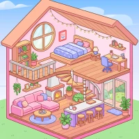 Cozy Sticker Decor Room