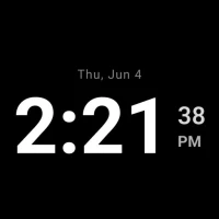Fullscreen Clock: Night Mode