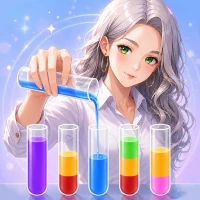 Water Sort Journey: Anime Girl