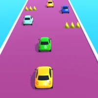 2048 Car Merge Runner