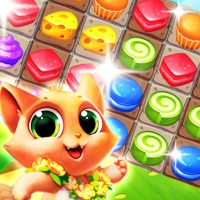 Cat Candy Match Match 3 Puzzle